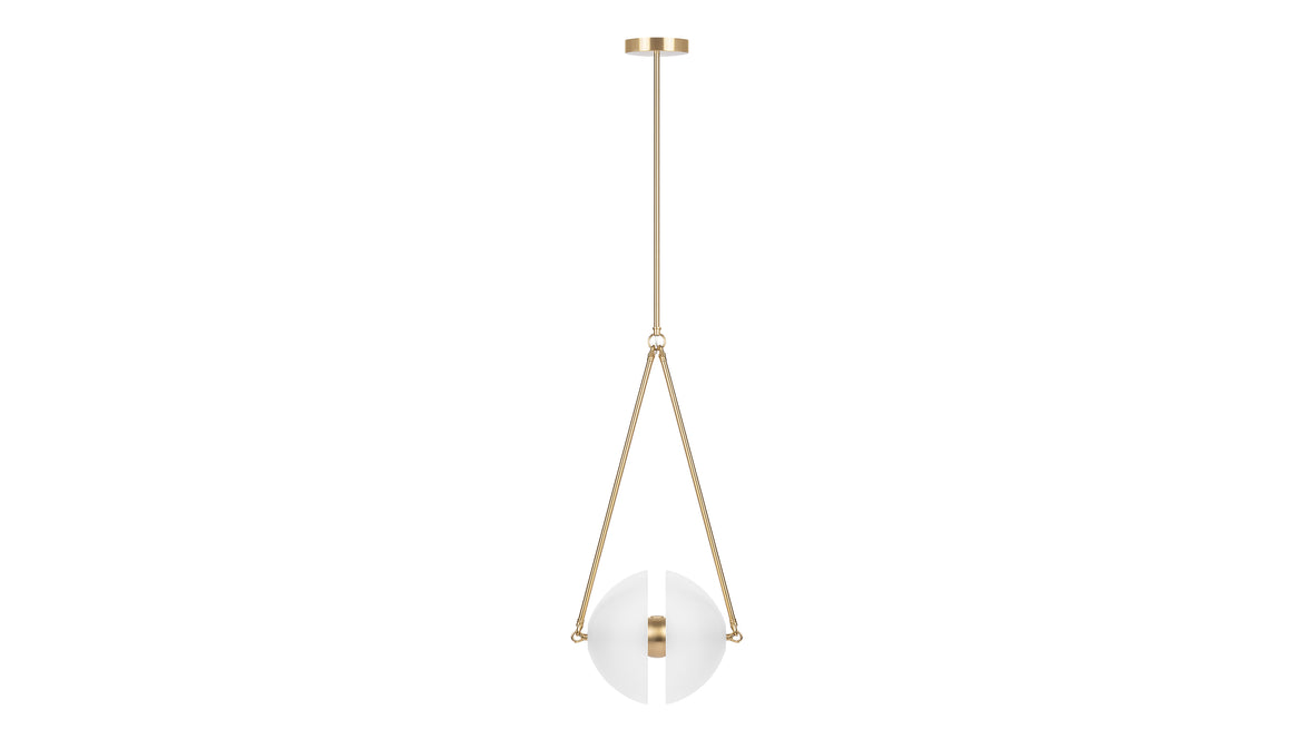 Palla - Palla Pendant Light, Brass