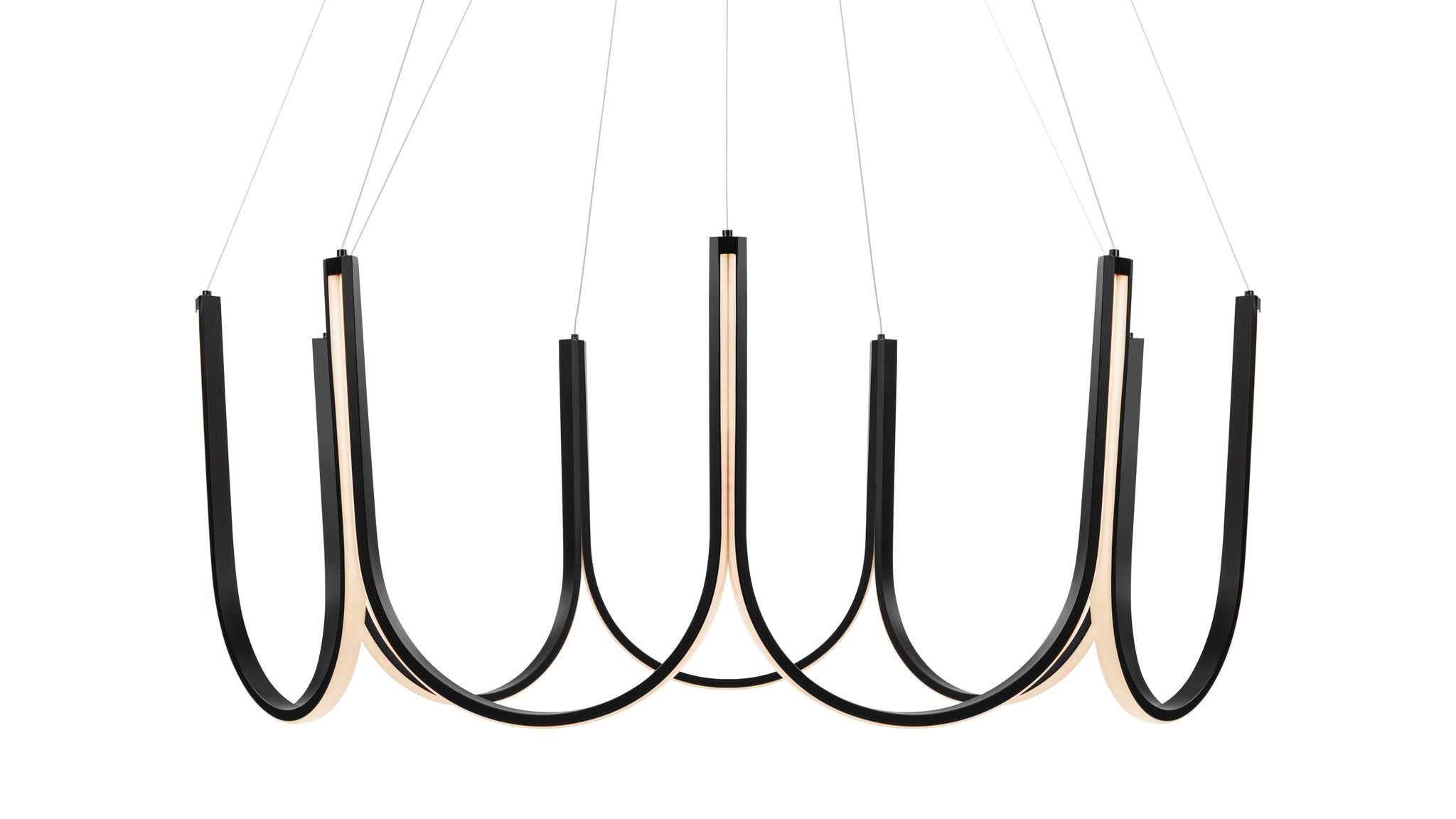 Lagom - Lagom Chandelier, Black, image size:2048x1152