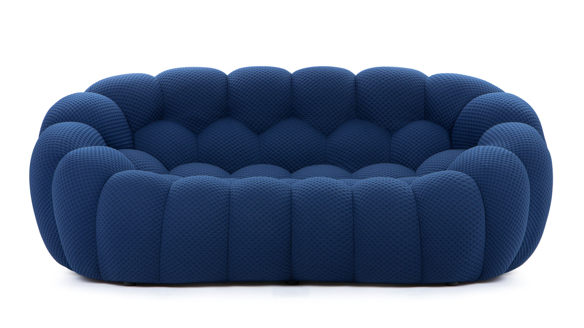 Bubble - Bubble Two Seater Sofa, Navy Jersey