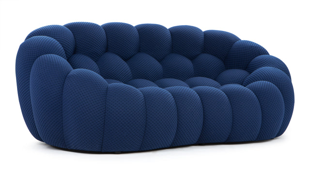 Bubble - Bubble Two Seater Sofa, Navy Textured Jersey