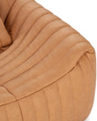 Lounge Chairs Sandra Lounge Chair, Tan Vegan Leather