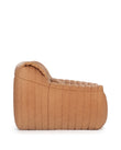 Lounge Chairs Sandra Lounge Chair, Tan Vegan Leather