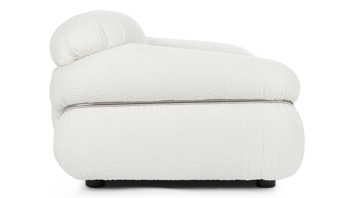 Sesann - Sesann Two Seater Sofa, White Boucle