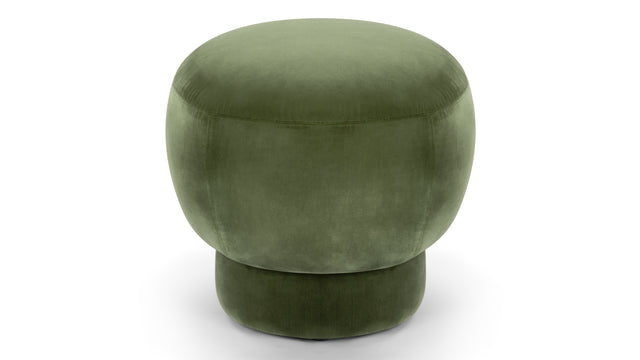 Nino - Nino Ottoman, Olive Green Velvet