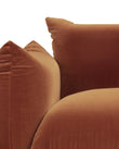 3 Seaters Marenco Three Seater Sofa, Spice Velvet