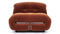 Soriana - Soriana Lounge Chair, Spice Velvet