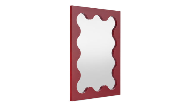 Waters - Waters Wall Mirror, Cabernet Gloss