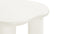 Avery - Avery Side Table, Ivory Lacquer