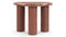 Avery - Avery Side Table, Terracotta Lacquer