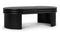 Pascal - Pascal Oval Coffee Table, Black