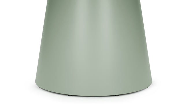 Pascal - Pascal Round Dining Table, Mist Green, 59in