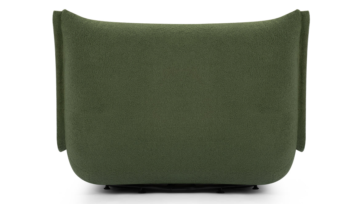 Lennox - Lennox Lounge Chair, Moss Green Teddy