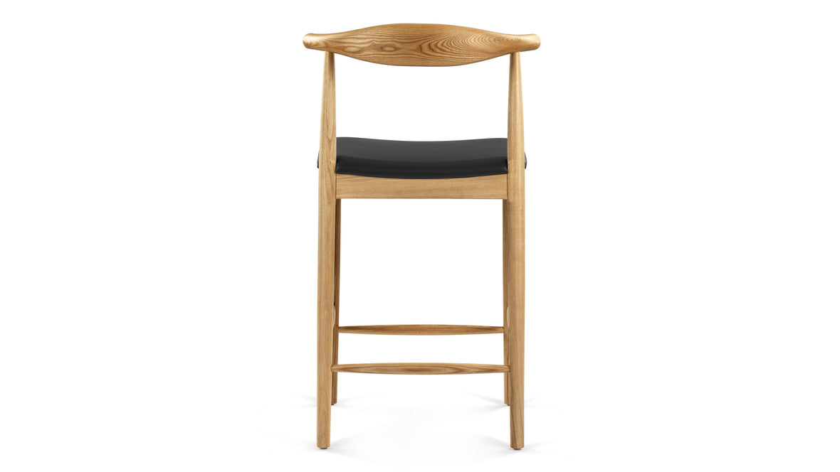 Elbow - Elbow Counter Stool, Ash, Wide Version