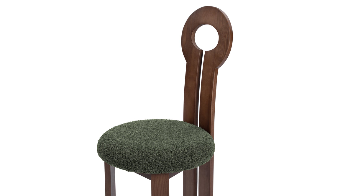 Giocosa - Giocosa Side Chair, Pine Boucle