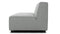 Acqua - Acqua Outdoor Sectional Module, Sofa, Right, Dove Gray Performance Weave