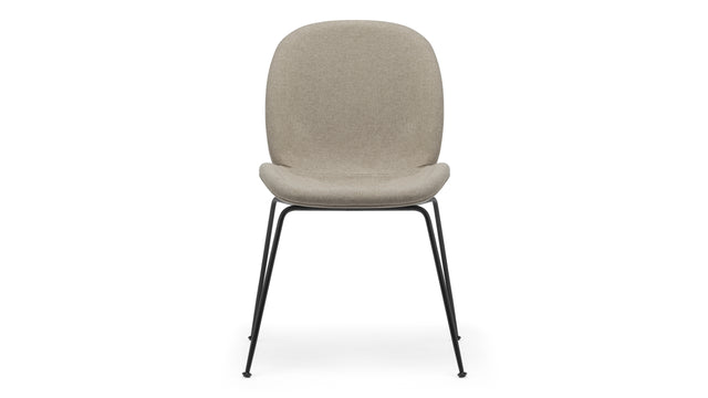 Beetle - Beetle Side Chair, Biscotti Brushed Weave