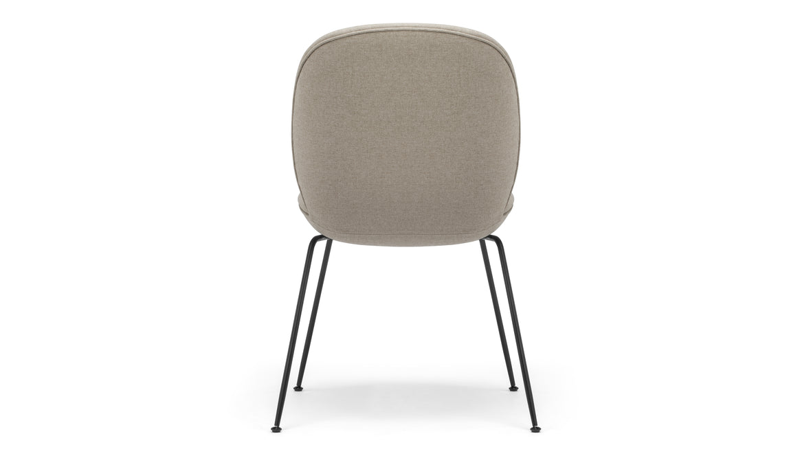 Beetle - Beetle Side Chair, Biscotti Brushed Weave