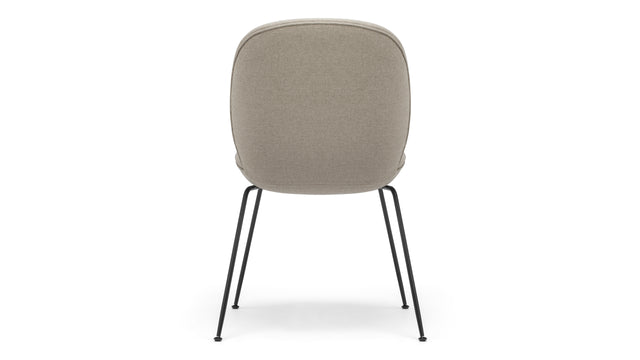 Beetle - Beetle Side Chair, Biscotti Brushed Weave