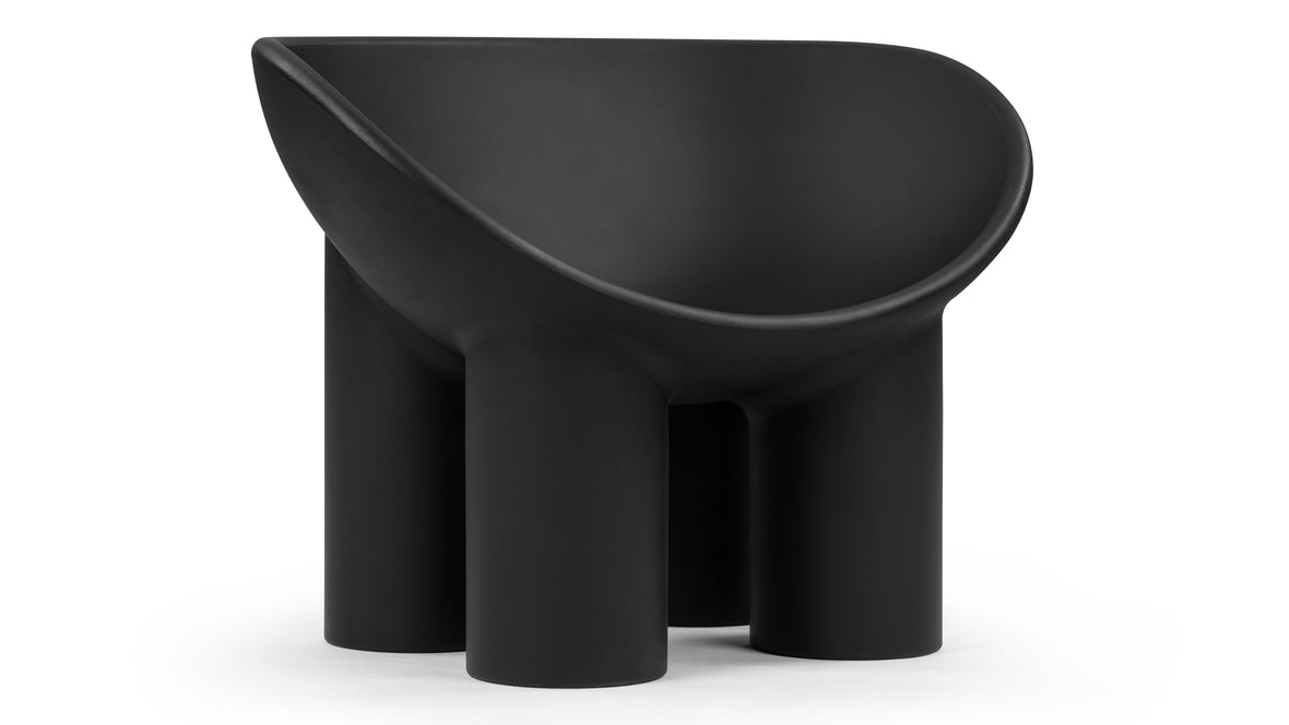 Roly Poly Chair, Black | Interior Icons