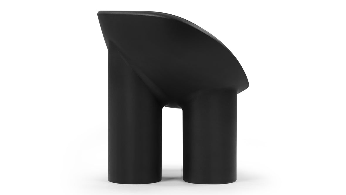 Roly Poly Chair Black Interior Icons