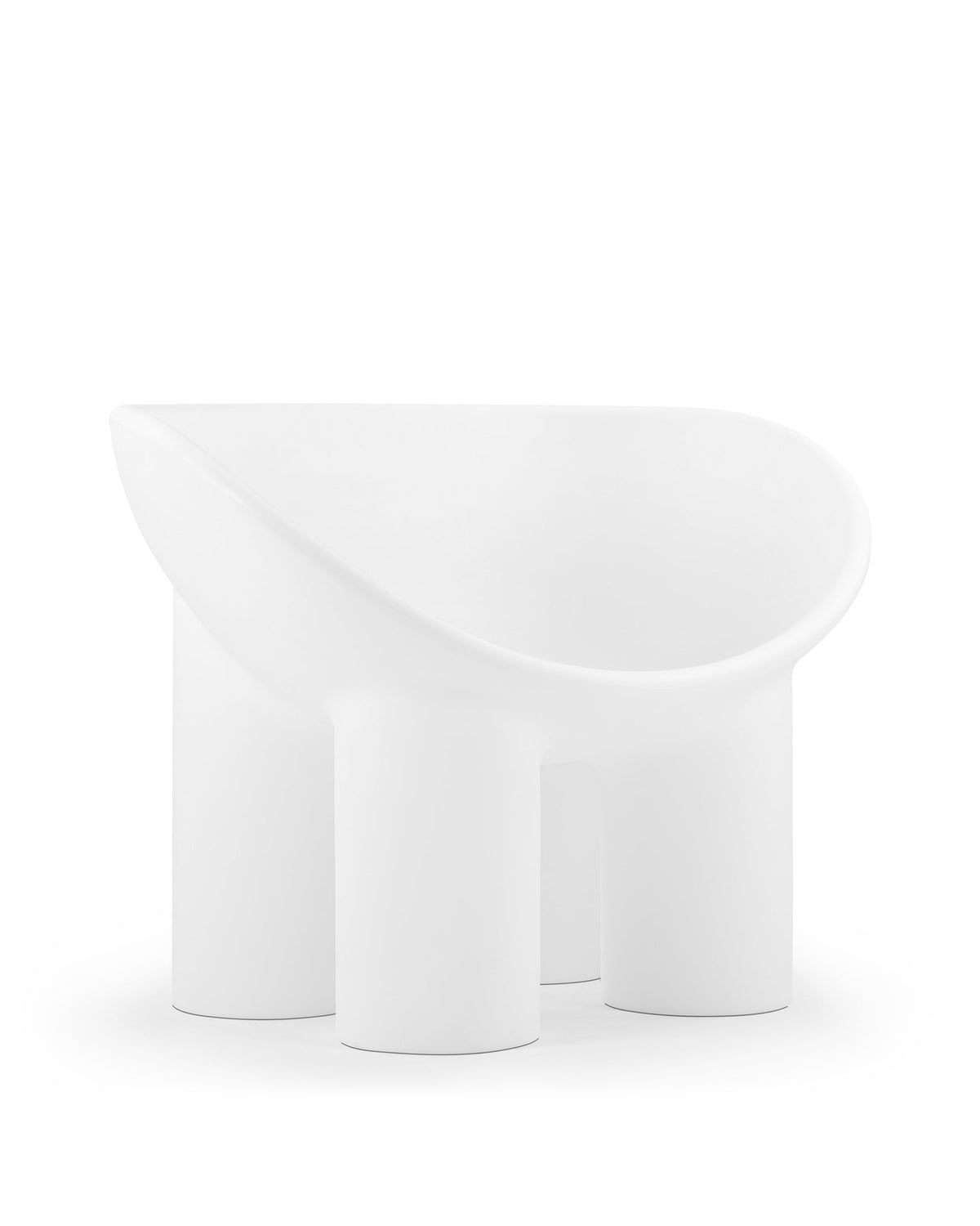 Roly Poly Indoor/Outdoor Chair, White – Interior Icons