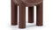 Roly Poly - Roly Poly Dining Chair, Chocolate