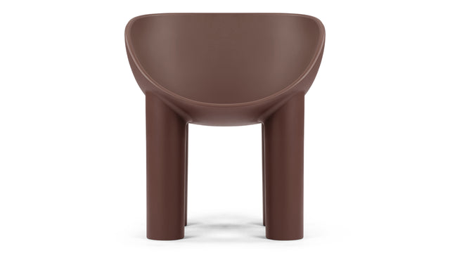 Roly Poly - Roly Poly Dining Chair, Chocolate