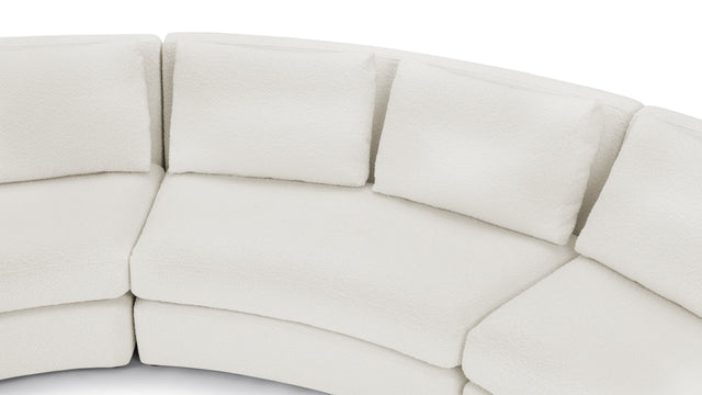 Lanvin - Lanvin Semi Circle Sofa, Pearl Boucle