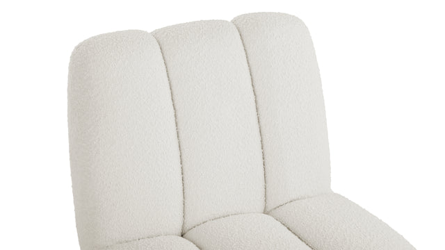 Sorelle - Sorelle Lounge Chair, Pearl Boucle