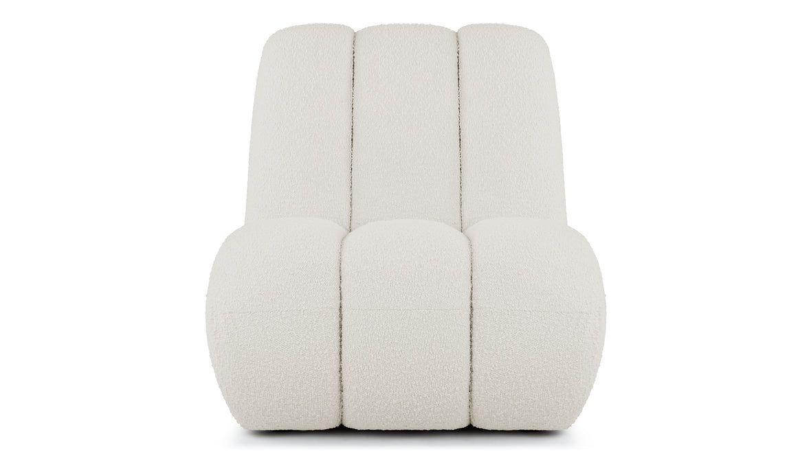 Sorelle - Sorelle Lounge Chair, Pearl Boucle