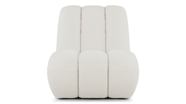 Sorelle - Sorelle Lounge Chair, Pearl Boucle