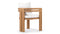 Lusso - Lusso Outdoor Dining Chair, Natural Teak with White Cushions