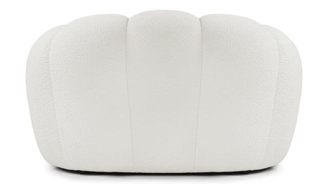 Bubble - Bubble Lounge Chair, Cream Textured Jersey