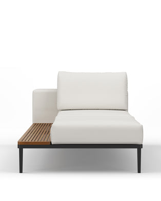 Marcus Outdoor Chaise, Left