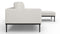 Marcus - Marcus Outdoor Sectional, Right Chaise, Shell Performance Weave