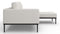 Marcus - Marcus Outdoor Sectional, Small, Right Chaise, Shell Performance Weave