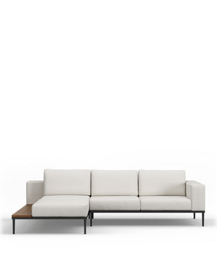 Marcus Outdoor Sectional, Small, Left Chaise | FINAL SALE