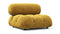 Belia - Belia Module, Armless, Mustard Yellow Chenille