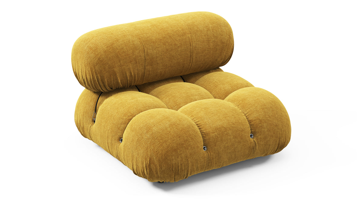 Belia - Belia Module, Armless, Mustard Yellow Chenille