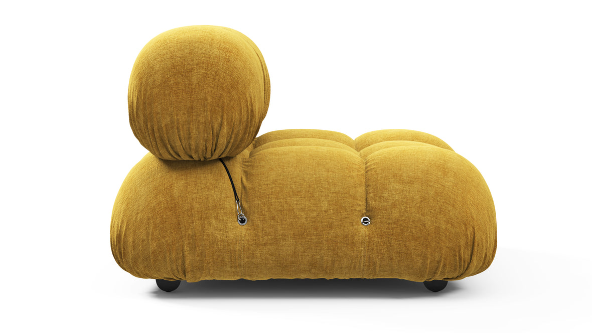 Belia - Belia Module, Armless, Mustard Yellow Chenille