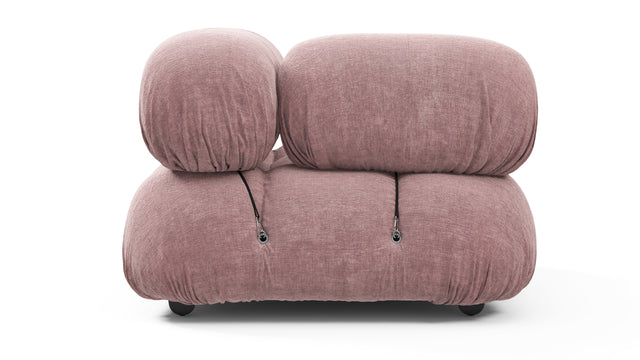 Belia - Belia Module, Left Corner, Dusty Pink Chenille