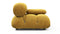 Belia - Belia Module, Right Arm, Mustard Yellow Chenille