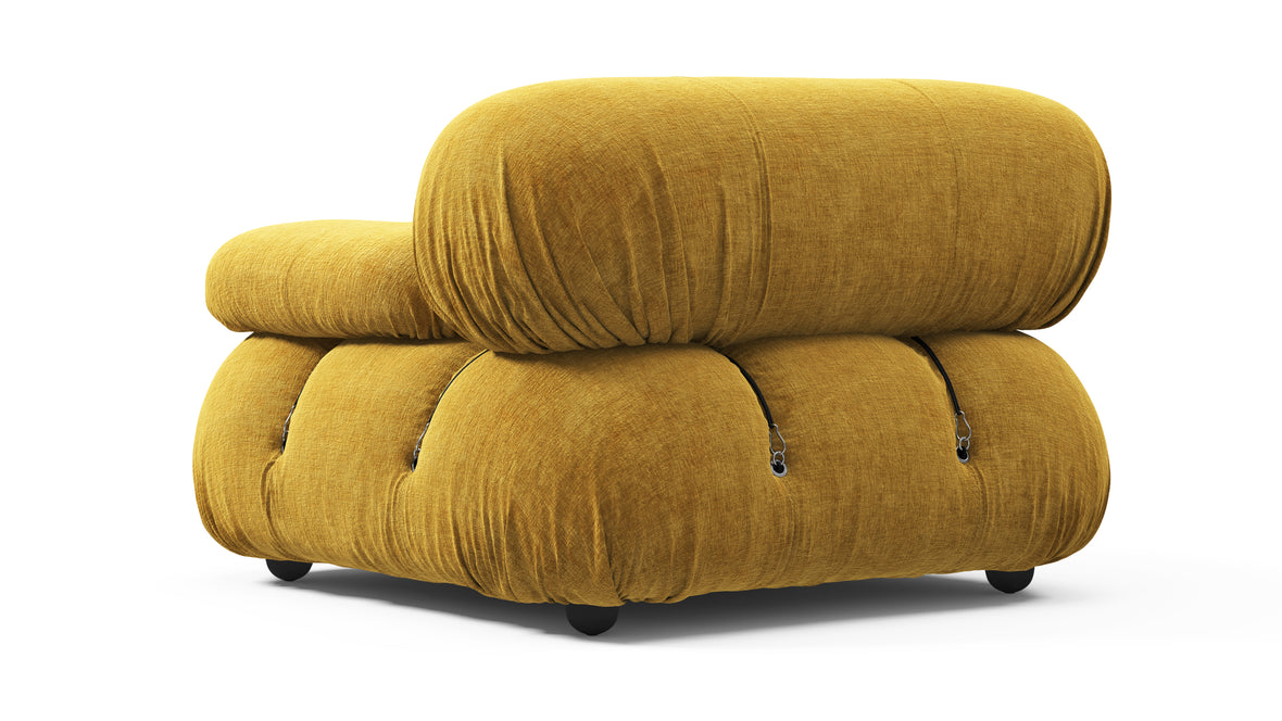 Belia - Belia Module, Right Arm, Mustard Yellow Chenille