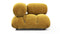 Belia - Belia Module, Right Corner, Mustard Yellow Chenille