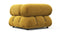 Belia - Belia Module, Right Corner, Mustard Yellow Chenille