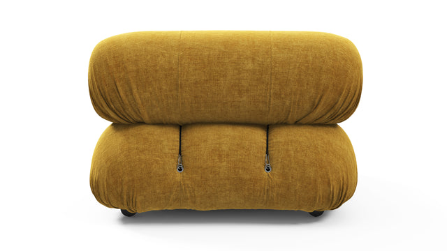 Belia - Belia Module, Right Corner, Mustard Yellow Chenille