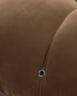 Sectionals Mario Bellini Open End Sofa, Left, Mocha Velvet