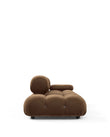 Sectionals Mario Bellini Open End Sofa, Left, Mocha Velvet