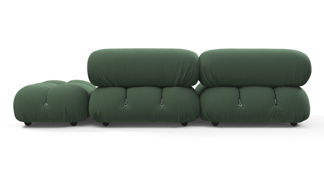 Belia - Belia Open End Sofa, Right, Evergreen Brushed Weave