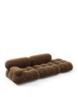 Sectionals Mario Bellini Open End Sofa, Right, Mocha Velvet